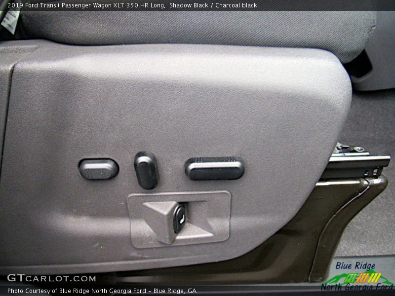 Shadow Black / Charcoal black 2019 Ford Transit Passenger Wagon XLT 350 HR Long
