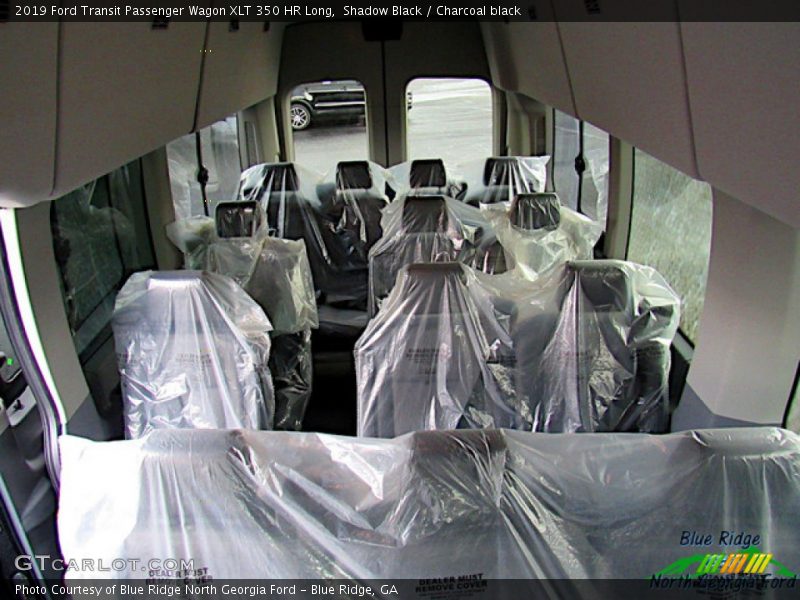 Shadow Black / Charcoal black 2019 Ford Transit Passenger Wagon XLT 350 HR Long