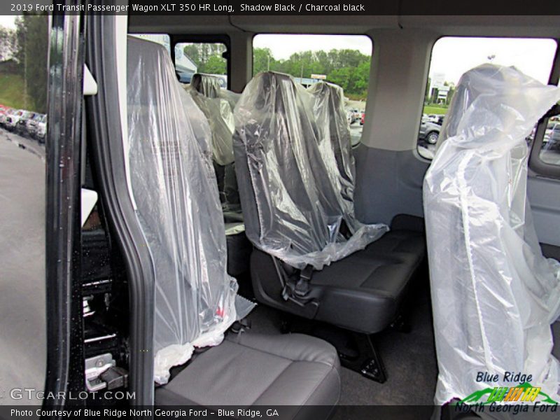 Shadow Black / Charcoal black 2019 Ford Transit Passenger Wagon XLT 350 HR Long
