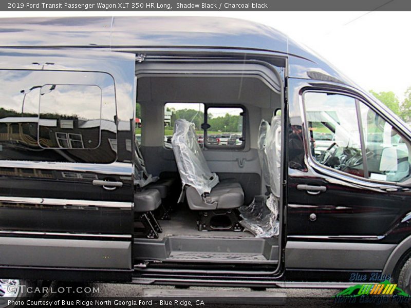 Shadow Black / Charcoal black 2019 Ford Transit Passenger Wagon XLT 350 HR Long