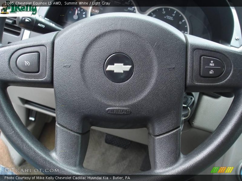 Summit White / Light Gray 2005 Chevrolet Equinox LS AWD