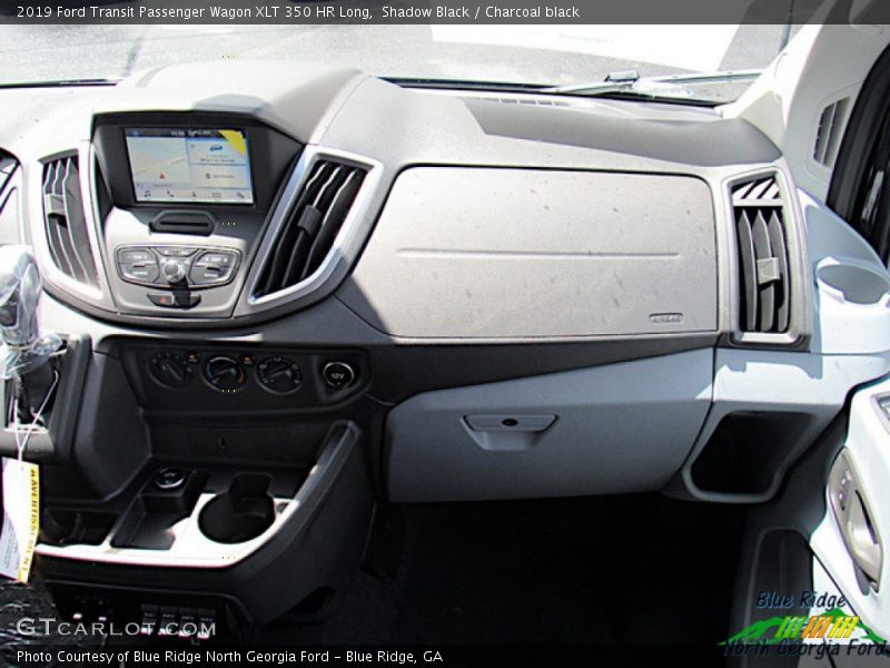 Shadow Black / Charcoal black 2019 Ford Transit Passenger Wagon XLT 350 HR Long