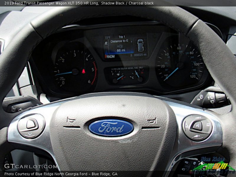 Shadow Black / Charcoal black 2019 Ford Transit Passenger Wagon XLT 350 HR Long