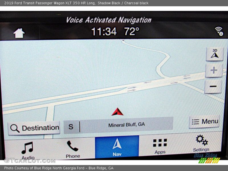 Shadow Black / Charcoal black 2019 Ford Transit Passenger Wagon XLT 350 HR Long