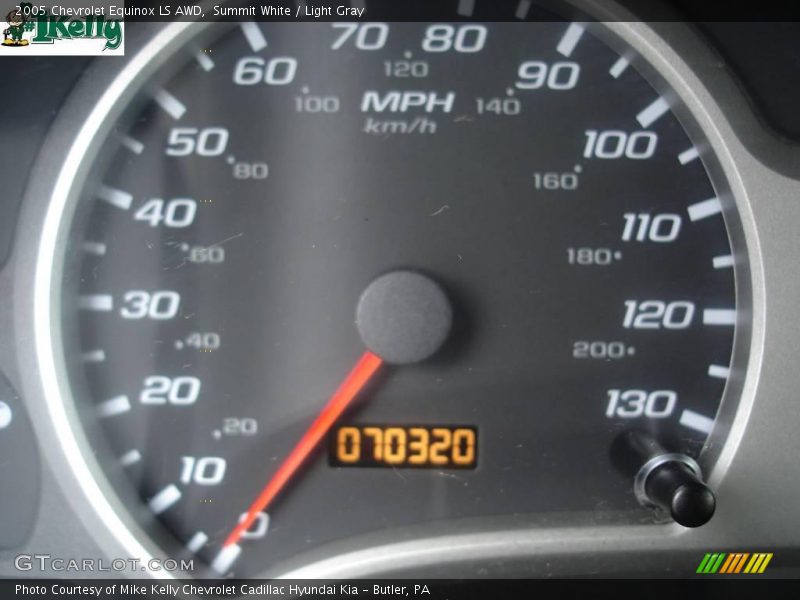 Summit White / Light Gray 2005 Chevrolet Equinox LS AWD