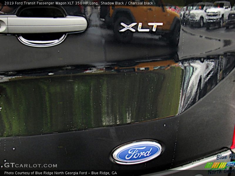 Shadow Black / Charcoal black 2019 Ford Transit Passenger Wagon XLT 350 HR Long