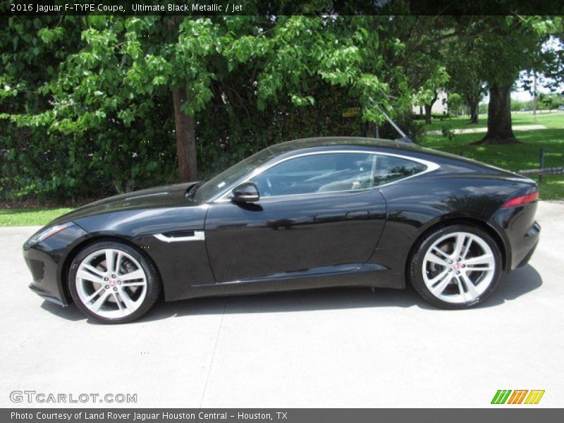 Ultimate Black Metallic / Jet 2016 Jaguar F-TYPE Coupe