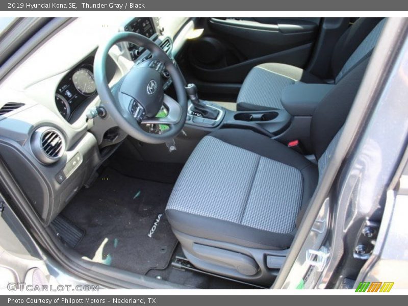 Thunder Gray / Black 2019 Hyundai Kona SE