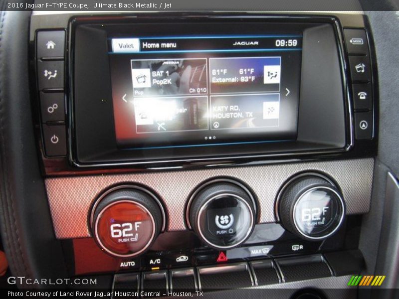 Ultimate Black Metallic / Jet 2016 Jaguar F-TYPE Coupe