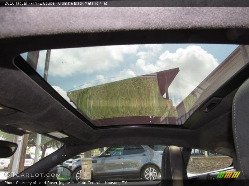 Ultimate Black Metallic / Jet 2016 Jaguar F-TYPE Coupe