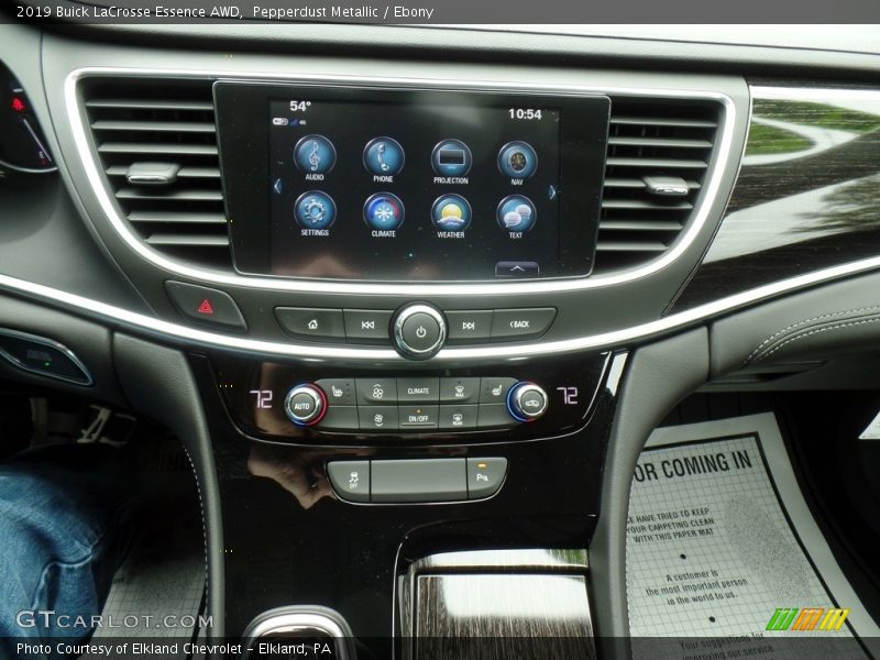 Pepperdust Metallic / Ebony 2019 Buick LaCrosse Essence AWD