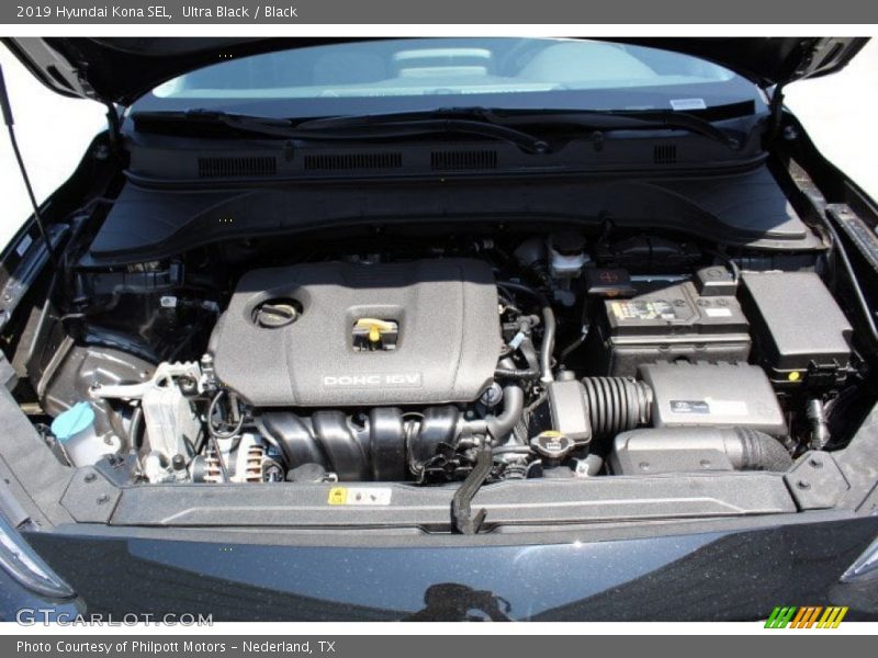 Ultra Black / Black 2019 Hyundai Kona SEL