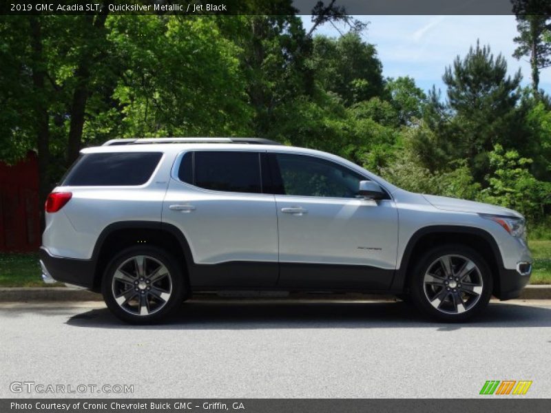 Quicksilver Metallic / Jet Black 2019 GMC Acadia SLT