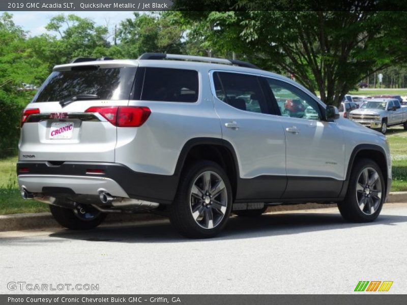 Quicksilver Metallic / Jet Black 2019 GMC Acadia SLT
