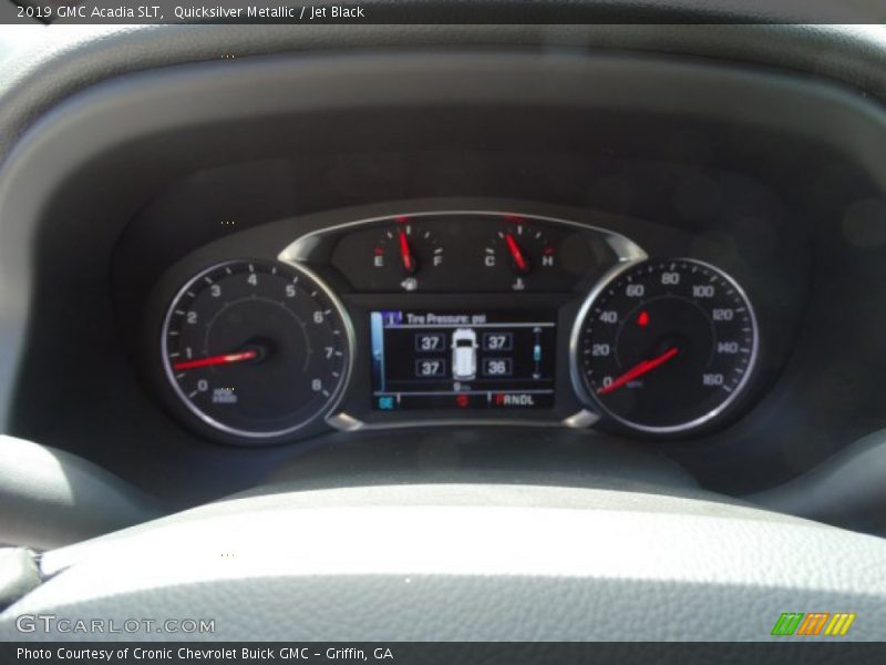 Quicksilver Metallic / Jet Black 2019 GMC Acadia SLT