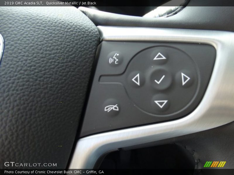 Quicksilver Metallic / Jet Black 2019 GMC Acadia SLT