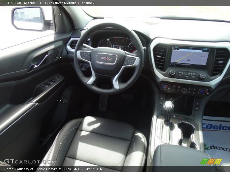 Quicksilver Metallic / Jet Black 2019 GMC Acadia SLT