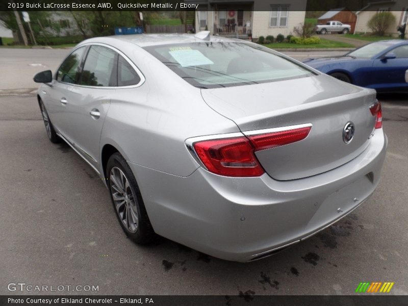 Quicksilver Metallic / Ebony 2019 Buick LaCrosse Essence AWD