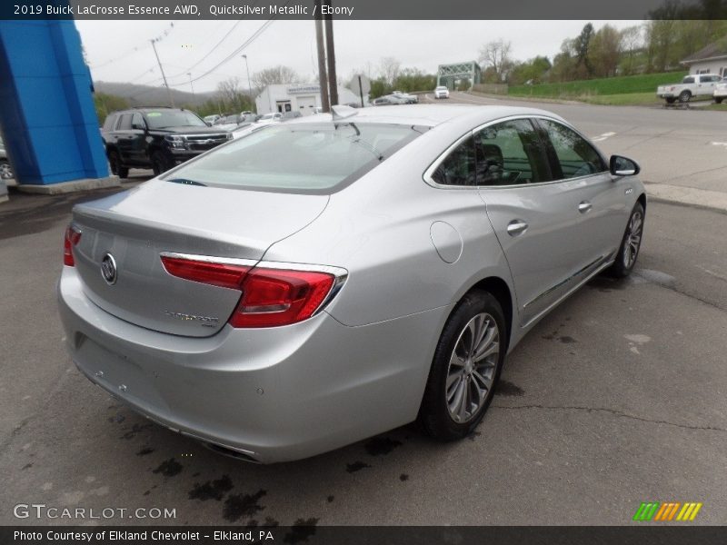 Quicksilver Metallic / Ebony 2019 Buick LaCrosse Essence AWD