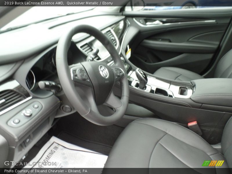 Quicksilver Metallic / Ebony 2019 Buick LaCrosse Essence AWD