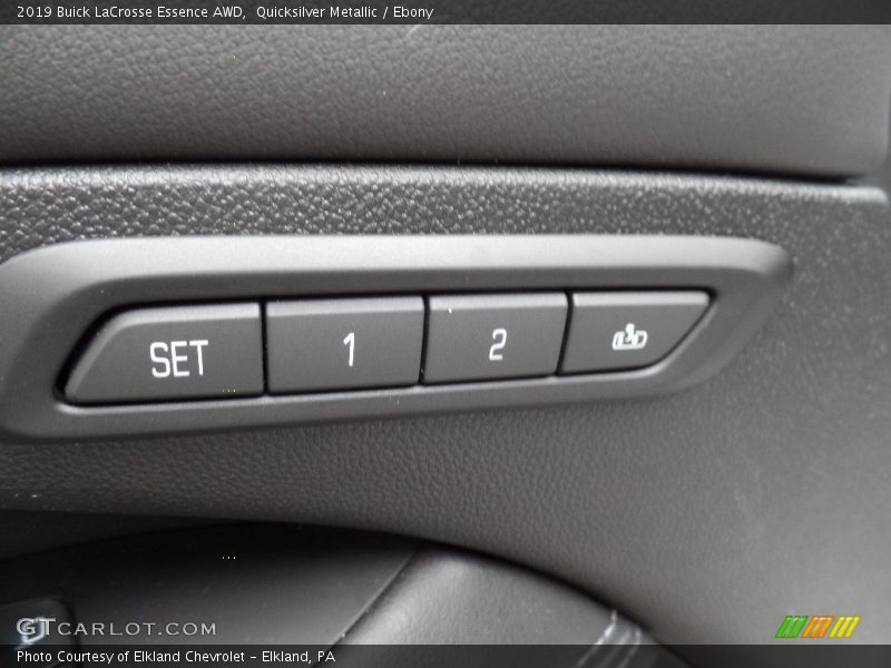 Quicksilver Metallic / Ebony 2019 Buick LaCrosse Essence AWD