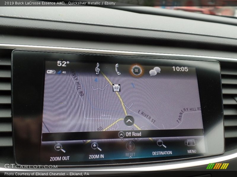 Quicksilver Metallic / Ebony 2019 Buick LaCrosse Essence AWD