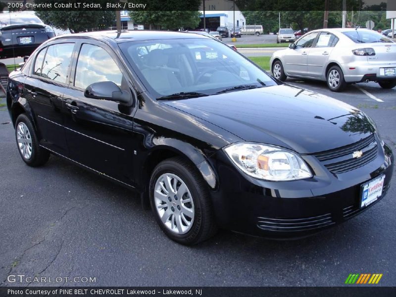 Black / Ebony 2009 Chevrolet Cobalt LT Sedan