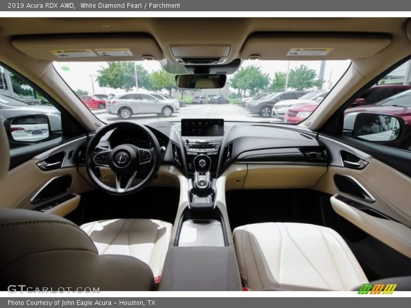 White Diamond Pearl / Parchment 2019 Acura RDX AWD