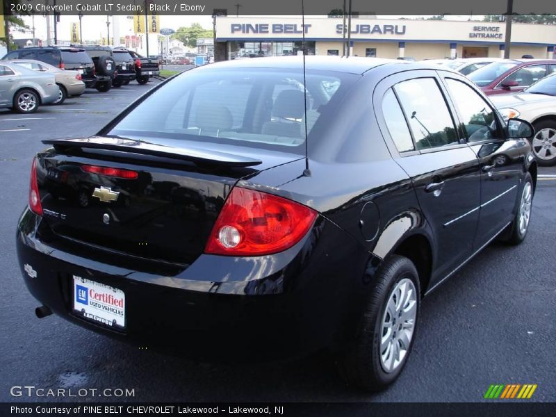 Black / Ebony 2009 Chevrolet Cobalt LT Sedan