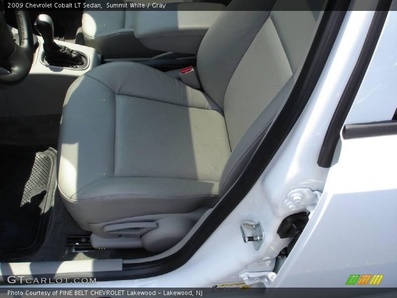 Summit White / Gray 2009 Chevrolet Cobalt LT Sedan