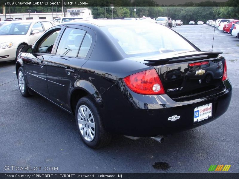 Black / Ebony 2009 Chevrolet Cobalt LT Sedan