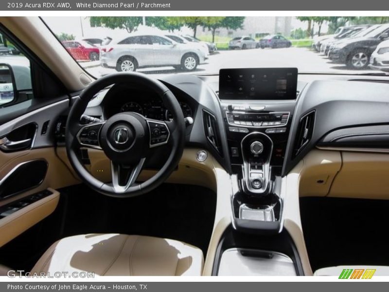White Diamond Pearl / Parchment 2019 Acura RDX AWD