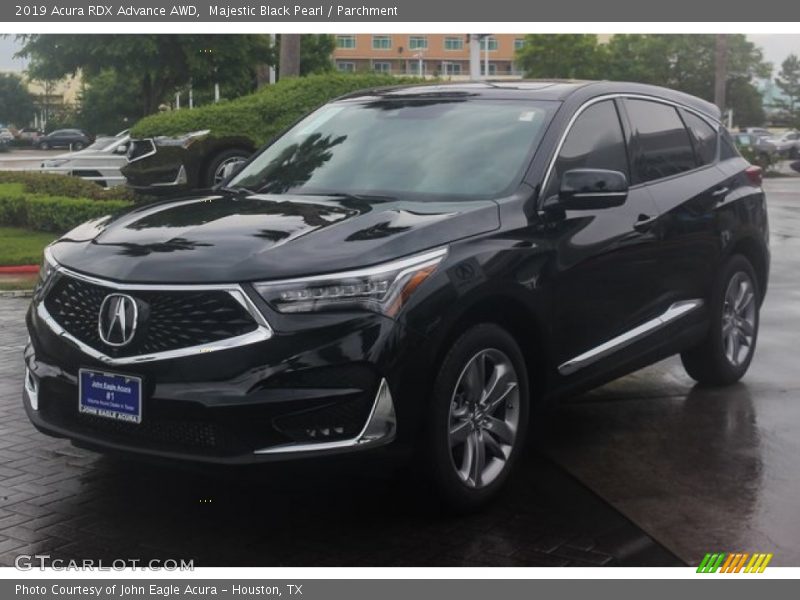 Majestic Black Pearl / Parchment 2019 Acura RDX Advance AWD