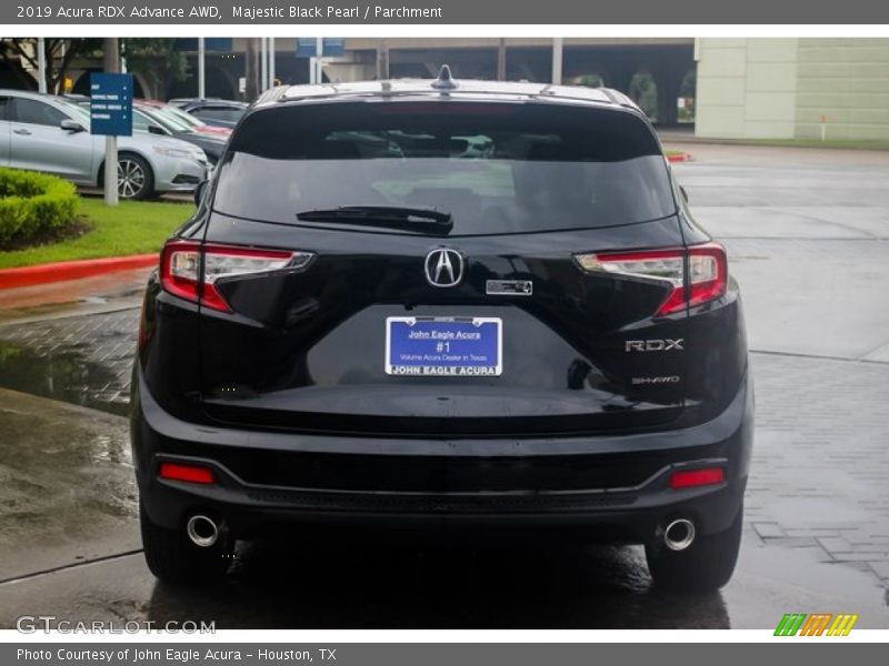 Majestic Black Pearl / Parchment 2019 Acura RDX Advance AWD