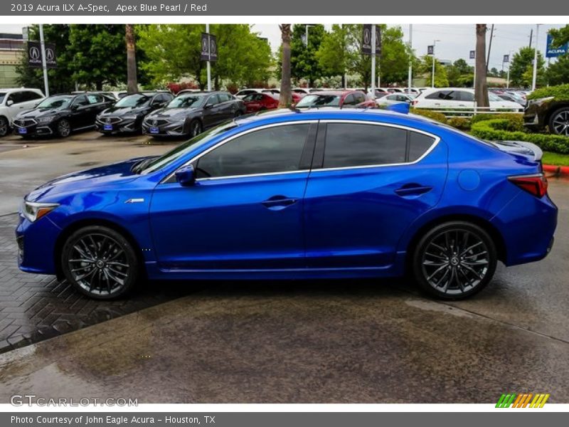  2019 ILX A-Spec Apex Blue Pearl