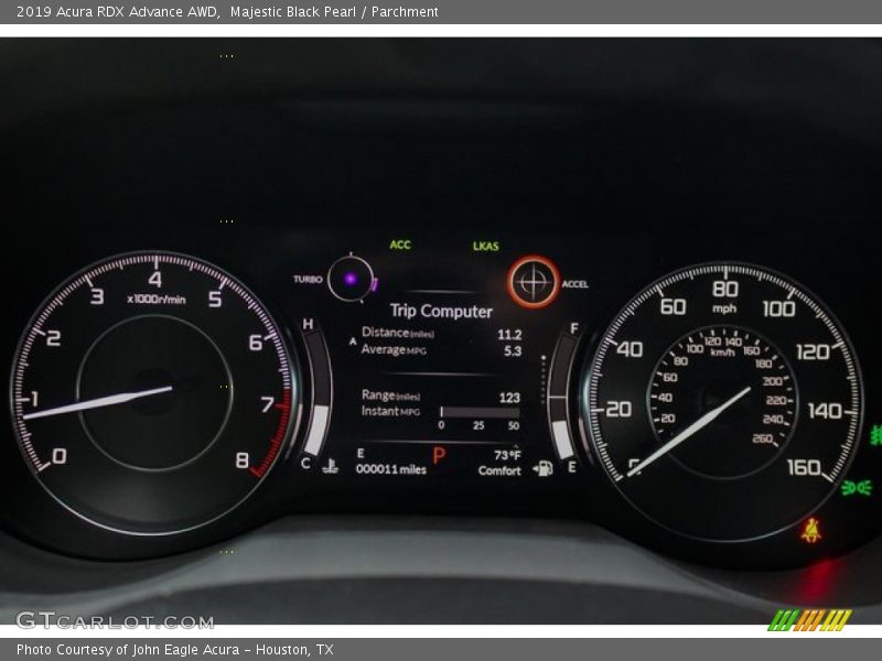 Majestic Black Pearl / Parchment 2019 Acura RDX Advance AWD