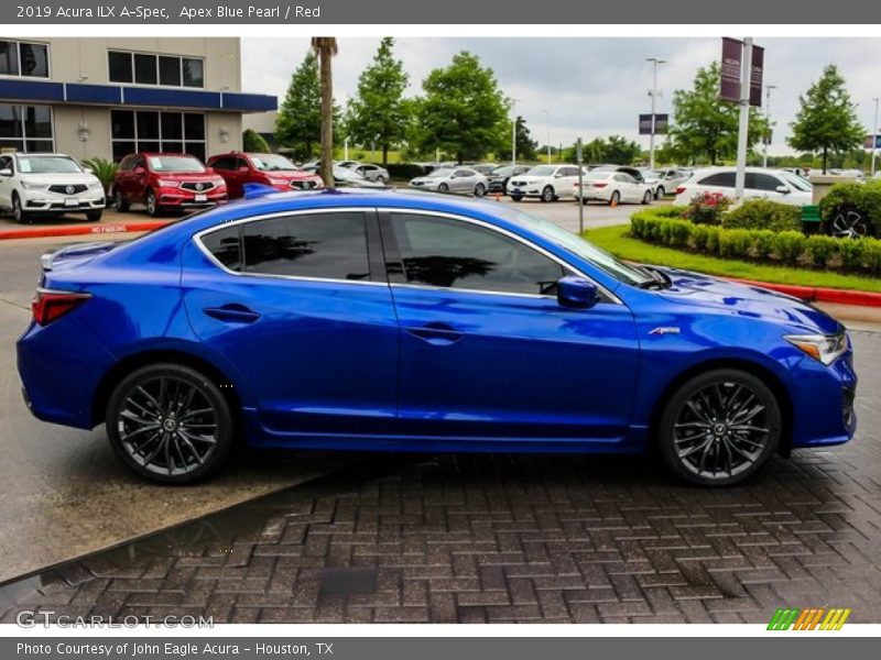  2019 ILX A-Spec Apex Blue Pearl