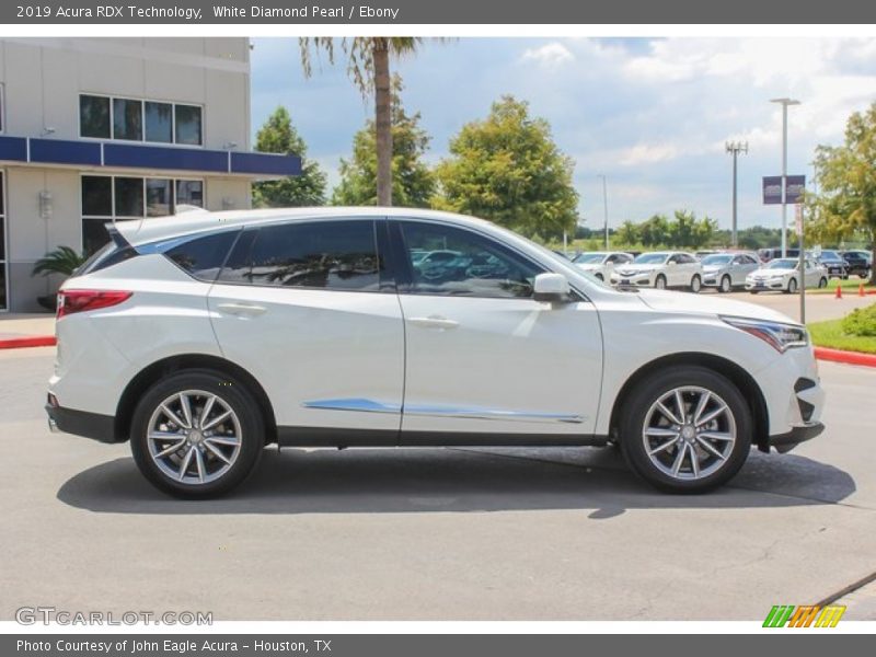 White Diamond Pearl / Ebony 2019 Acura RDX Technology