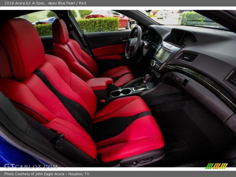 Front Seat of 2019 ILX A-Spec