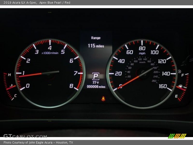  2019 ILX A-Spec A-Spec Gauges