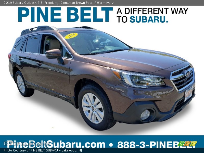 Cinnamon Brown Pearl / Warm Ivory 2019 Subaru Outback 2.5i Premium