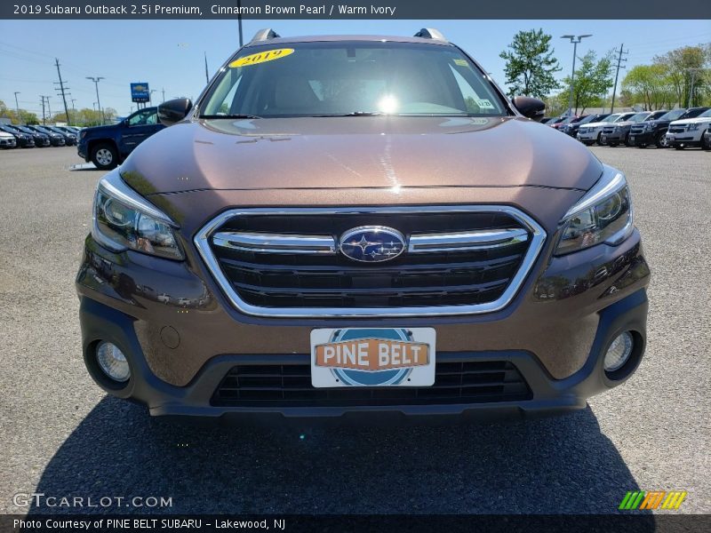 Cinnamon Brown Pearl / Warm Ivory 2019 Subaru Outback 2.5i Premium