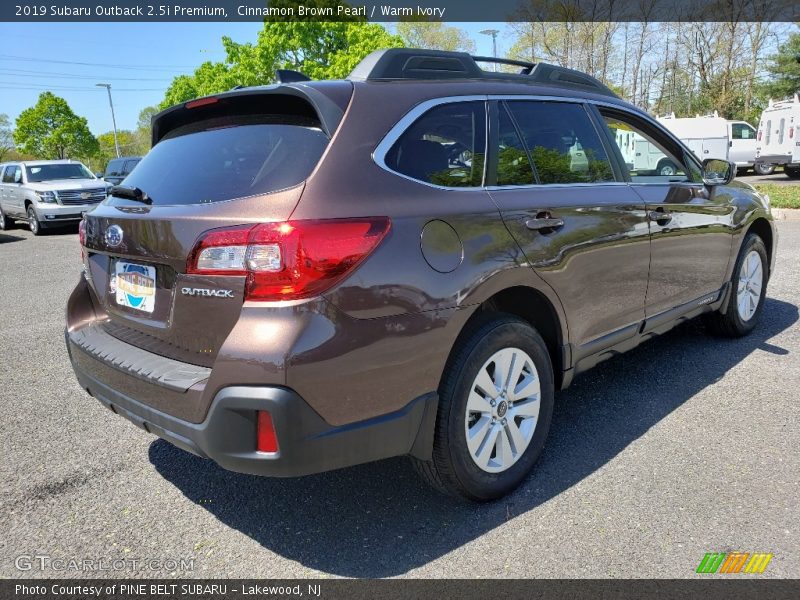 Cinnamon Brown Pearl / Warm Ivory 2019 Subaru Outback 2.5i Premium