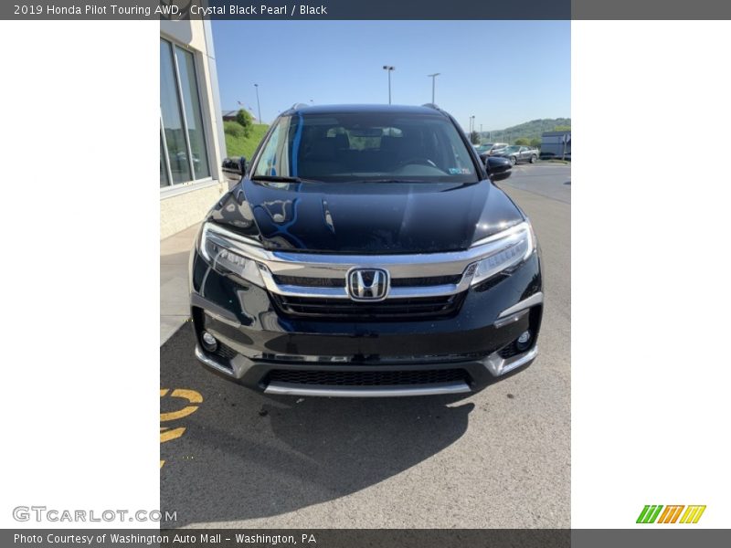 Crystal Black Pearl / Black 2019 Honda Pilot Touring AWD