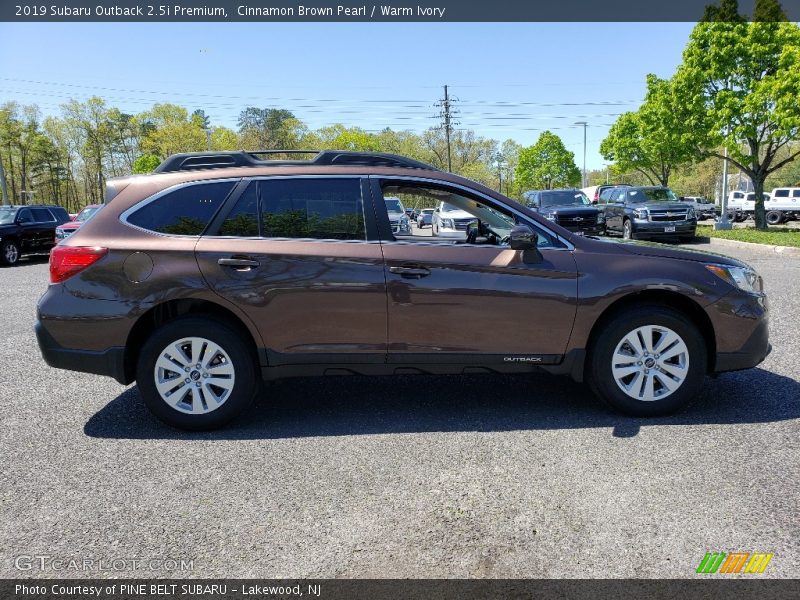 Cinnamon Brown Pearl / Warm Ivory 2019 Subaru Outback 2.5i Premium