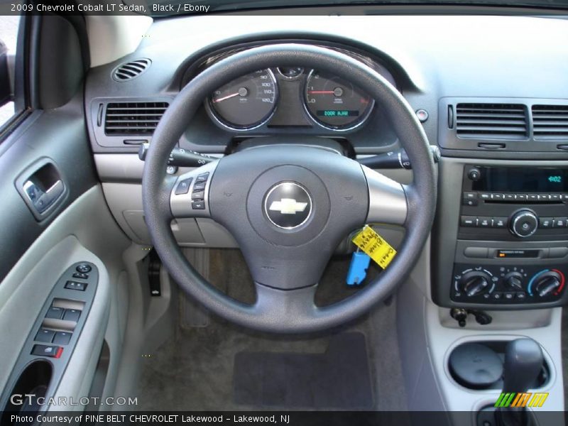 Black / Ebony 2009 Chevrolet Cobalt LT Sedan