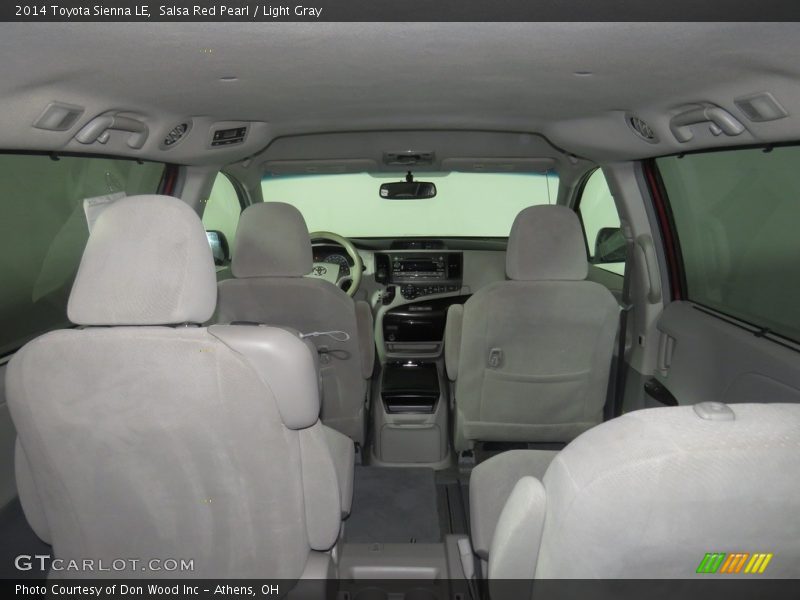 Salsa Red Pearl / Light Gray 2014 Toyota Sienna LE