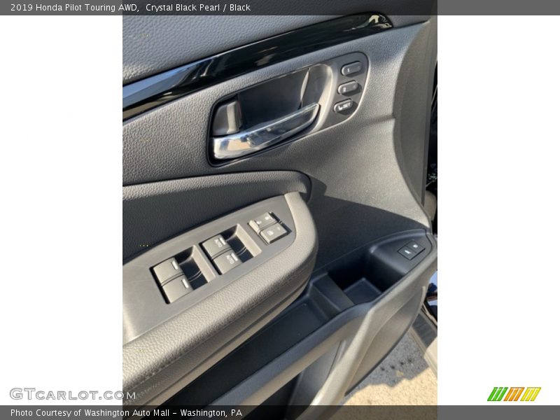 Crystal Black Pearl / Black 2019 Honda Pilot Touring AWD