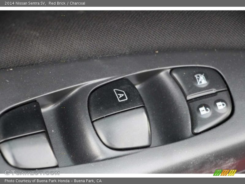 Red Brick / Charcoal 2014 Nissan Sentra SV