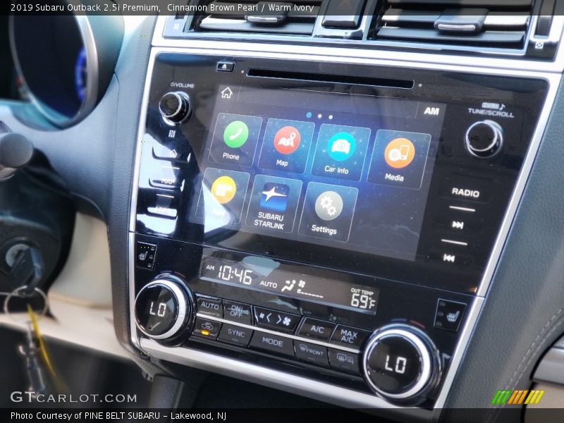 Cinnamon Brown Pearl / Warm Ivory 2019 Subaru Outback 2.5i Premium